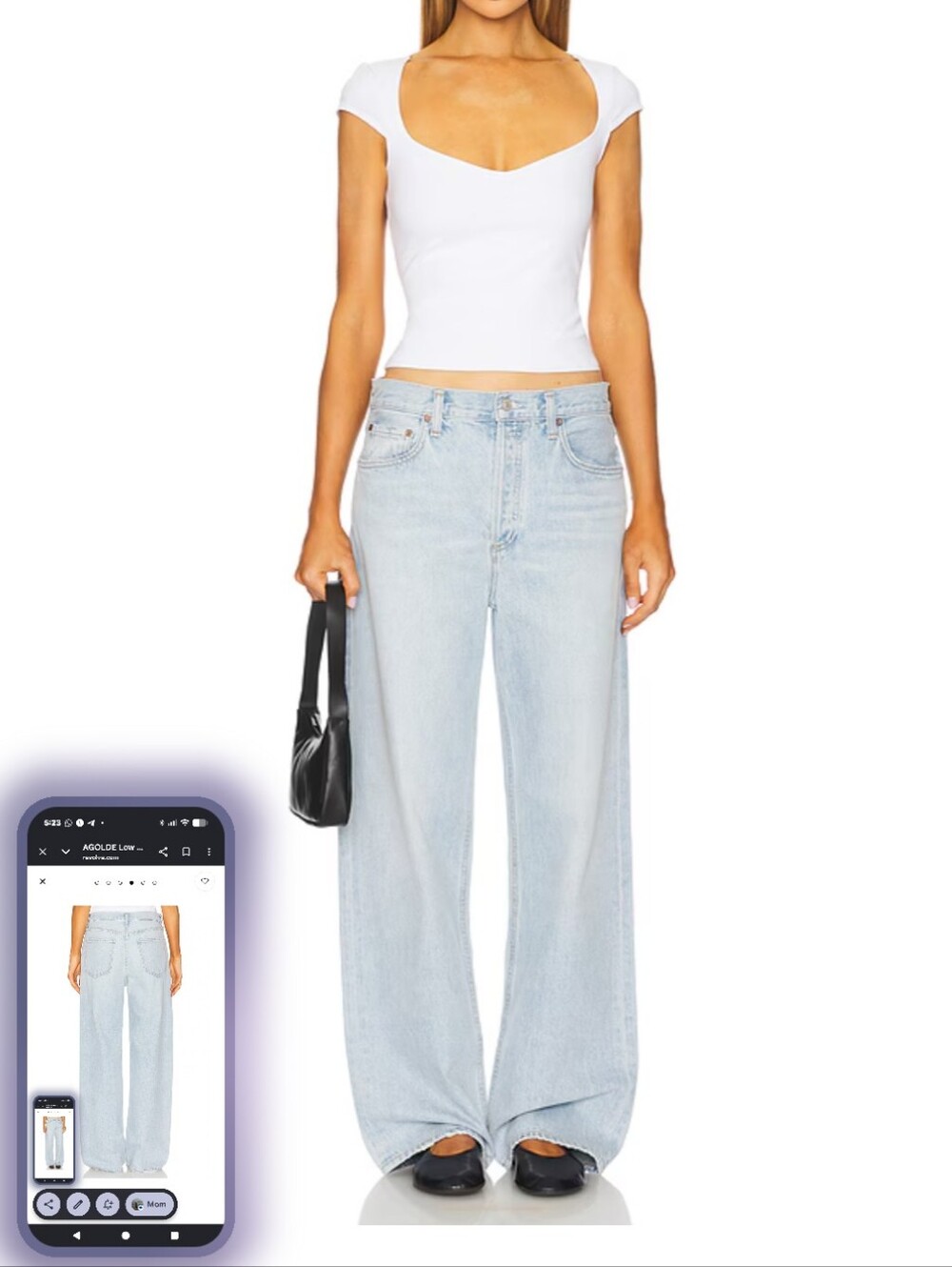 A. Golde Light Denim Size 27